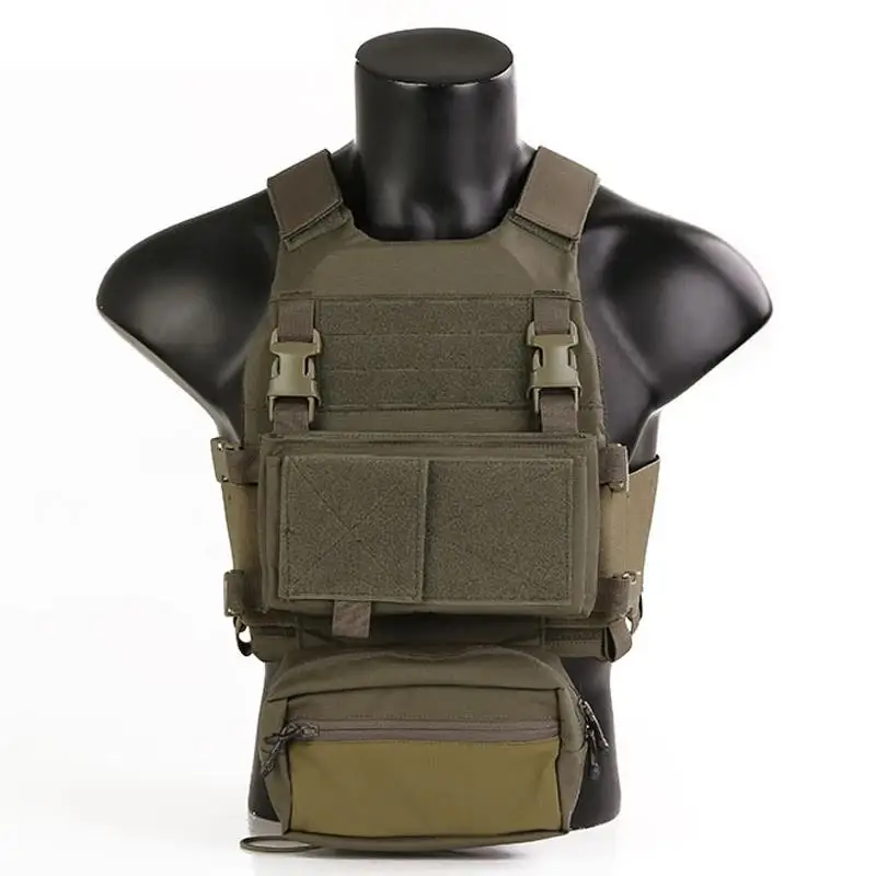 Emersongear chaleco táctico MOLLE ligero ajustable combate Airsoft - imagen 3