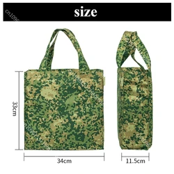 Bolsa táctica de nylon impermeable camuflaje holandés ignífugo