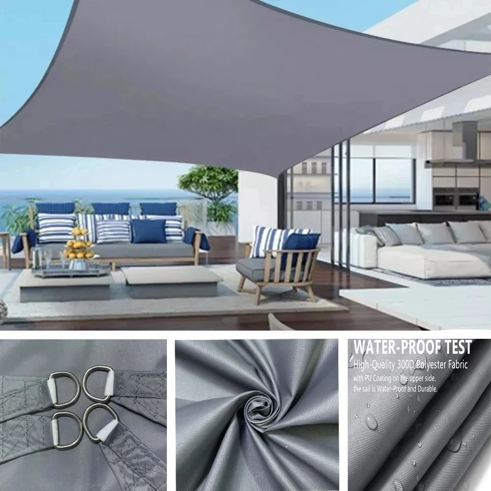 Toldo impermeable 300D verano para exterior - lona Oxford - imagen 2