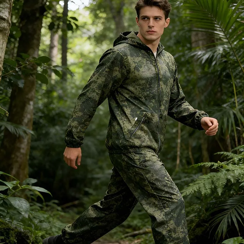 Pantalones y sudadera ripstop anti-mosquitos camuflaje para Airsoft - imagen 5