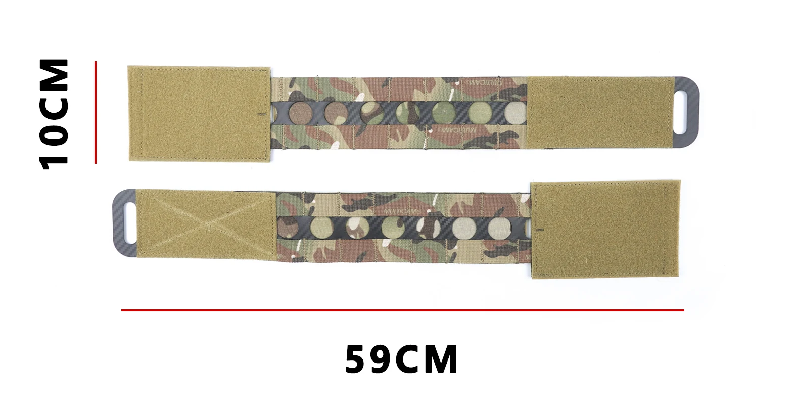 Chaleco Táctico Base V5 Ligero con Sistema Molle - imagen 3