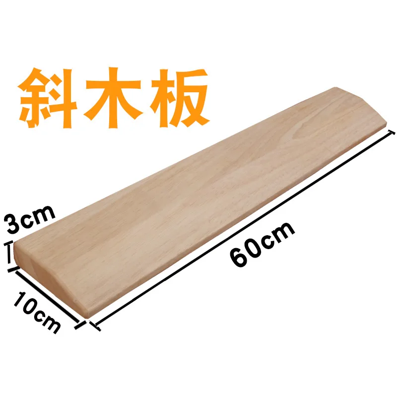 Bloques de yoga madera maciza redondos para estiramientos - imagen 3