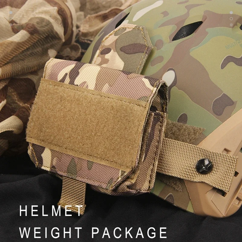 Paquete Contrapeso Casco Táctico Mich Fast – Bolsa Baterías Militar - imagen 5