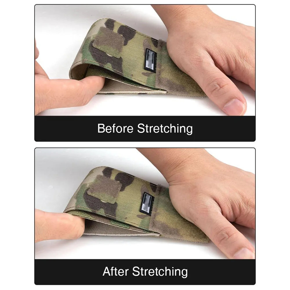 Porta torniquete táctico elástico con velcro gancho y bucle - imagen 3