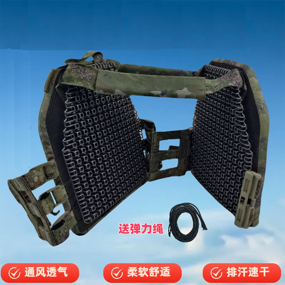 Chaleco táctico ligero verano con acolchado transpirable ventilado - imagen 4