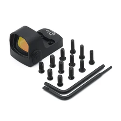 Mira de punto rojo RITON X3 TACTIX MPRD con montura RMSc para caza