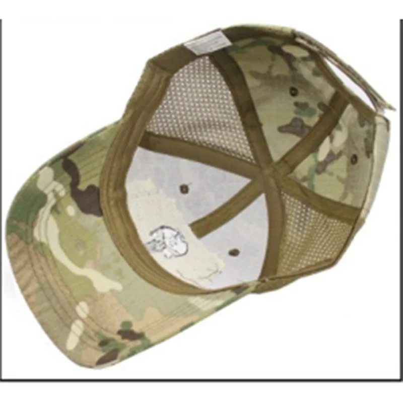 Gorra táctica Velcro calavera fuerzas especiales para aire libre - imagen 2