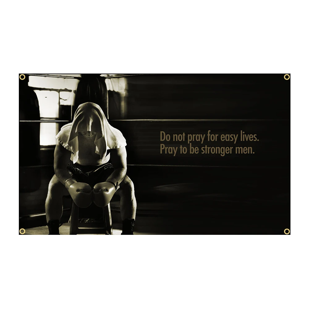 Bandera de fitness FLAGLAND vista frontal