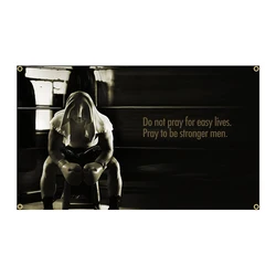 FLAGLAND Bandera de entrenamiento gym – Masculina decorativa