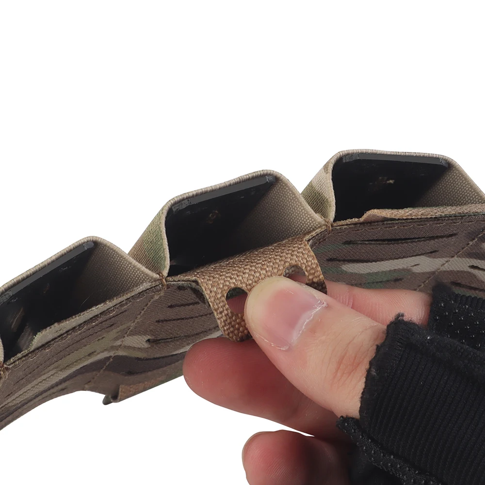 Bolsa táctica MOLLE para cargadores de pistola Airsoft - imagen 4
