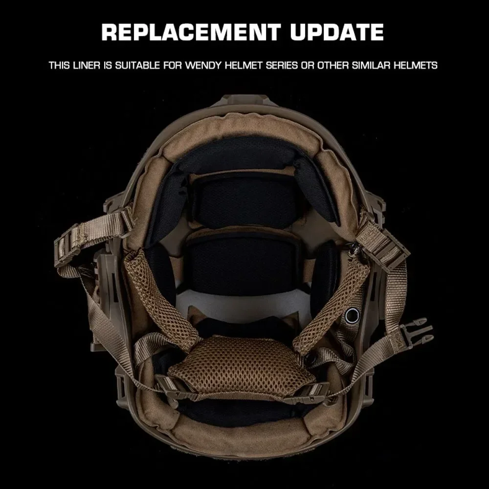 Wendy3.0 almohadilla para casco táctico, viscoelástica con absorción - imagen 4