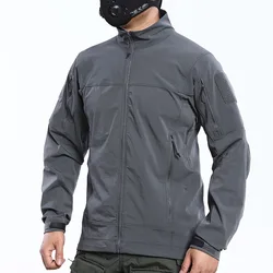Chaqueta táctica naranja elástica en todas las direcciones