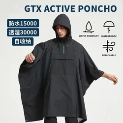 Poncho táctico impermeable para lluvia camping trekking