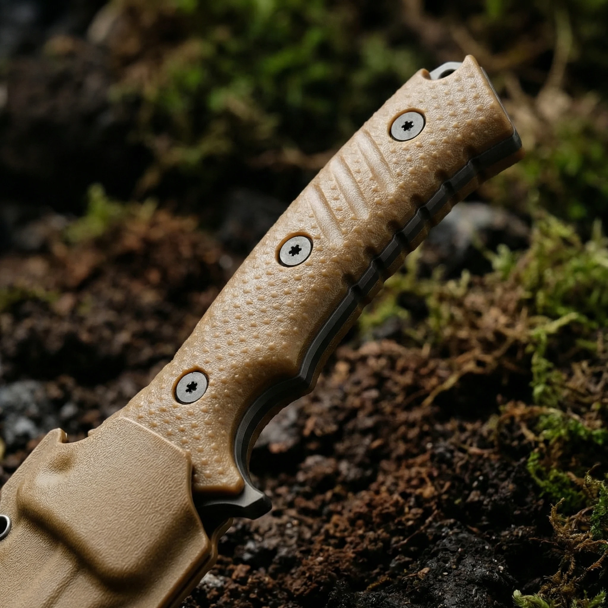Cuchillo listo para usar y cuidar