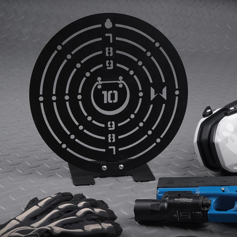 Objetivo de tiro acero inoxidable con anilla para colgar - imagen 4