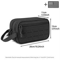 Bolsa impermeable de aseo con cierre - Organizador de viaje