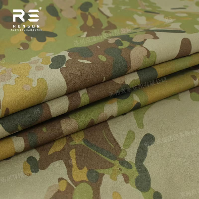 AMC Softshell camuflaje nailon taslan polar laminada cortaviento - imagen 3