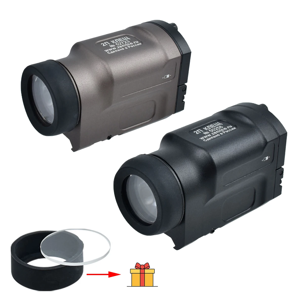 Zenitco AK-SD Klesch Gen2 – Linterna táctica LED Picatinny - imagen 5