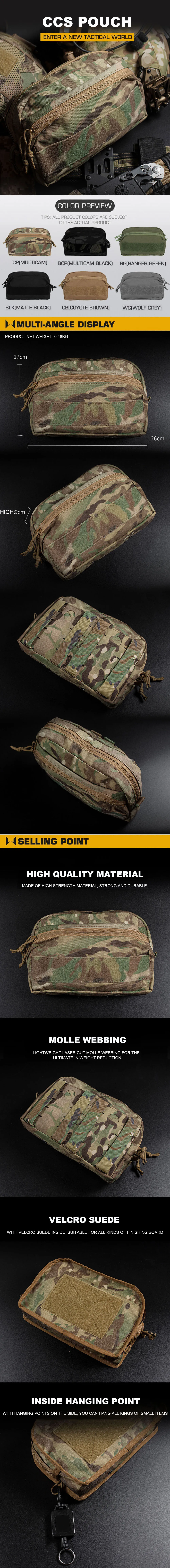 Bolsa CCS vista
