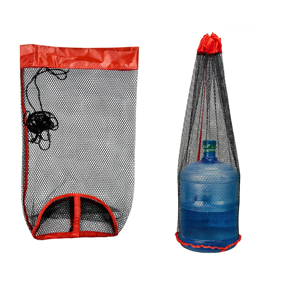 Red de pesca malla gruesa plegable con cordón para peces pequeños - imagen 4