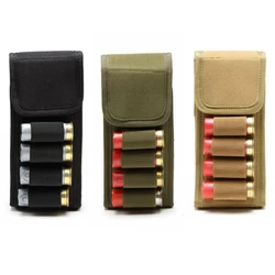 Bolsa táctica MOLLE para cartuchos 12GA – soporte redondo Airsoft