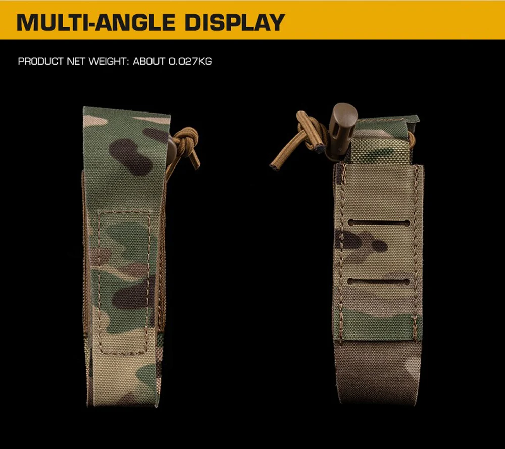 Detalle del sistema MOLLE en bolsa KOLINLOV