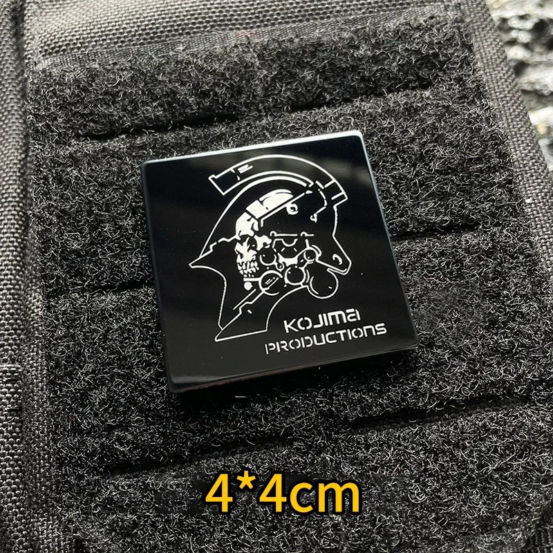 Parche moral Metal Gear Solid Kojima – Táctico Velcro para mochila - imagen 5