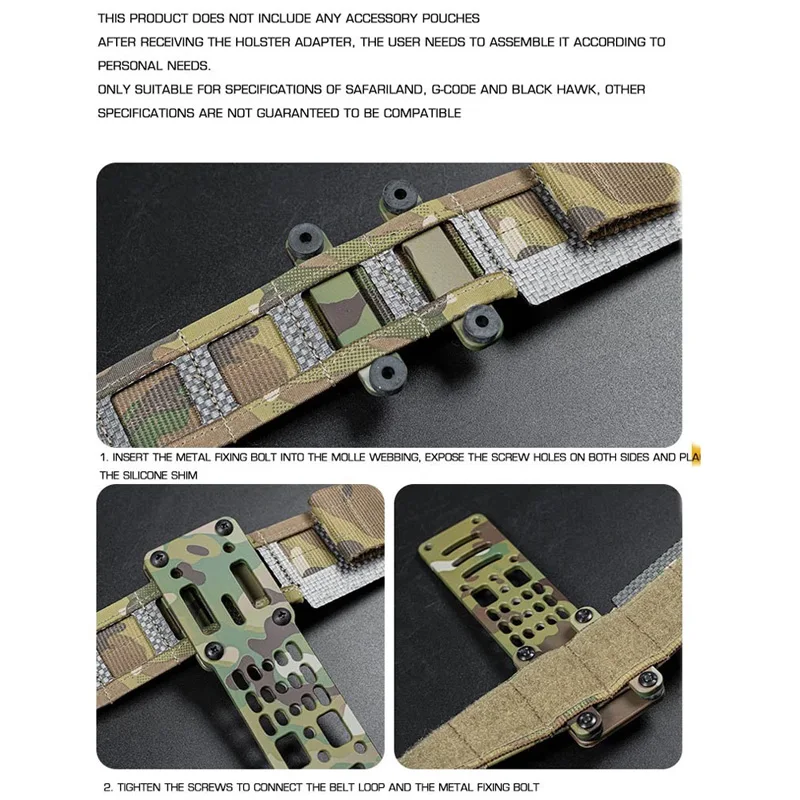 Adaptador modular de aluminio vista frontal