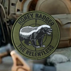 Honey Badger The Relentless – Parche táctico de moral