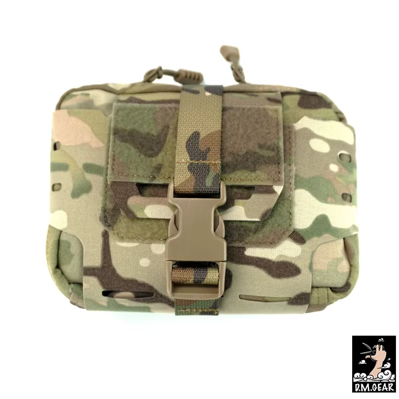 Bolsa táctica DMgear MOLLE – Bolsillo médico horizontal corted con láser