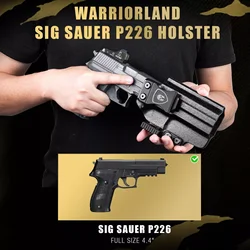 SIG P226 Legion funda IWB Kydex para óptica y punto rojo