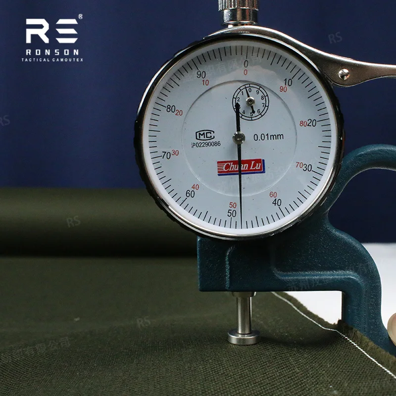 Tela Cordura táctica verde oscuro DG con recubrimiento WR+PU