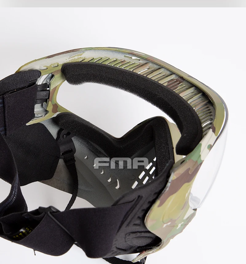 FMA máscara facial antiniebla F1 completa para airsoft y paintball - imagen 5