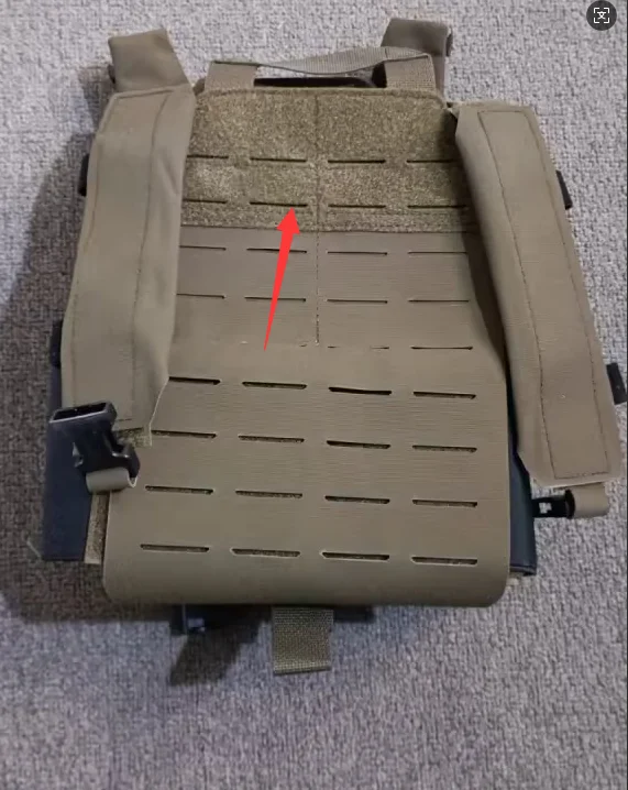 Chaleco táctico 2.0 para niños visto de frente