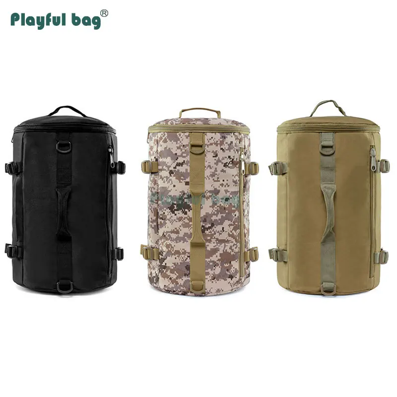 Bolsa táctica de barril para acampar de 20L