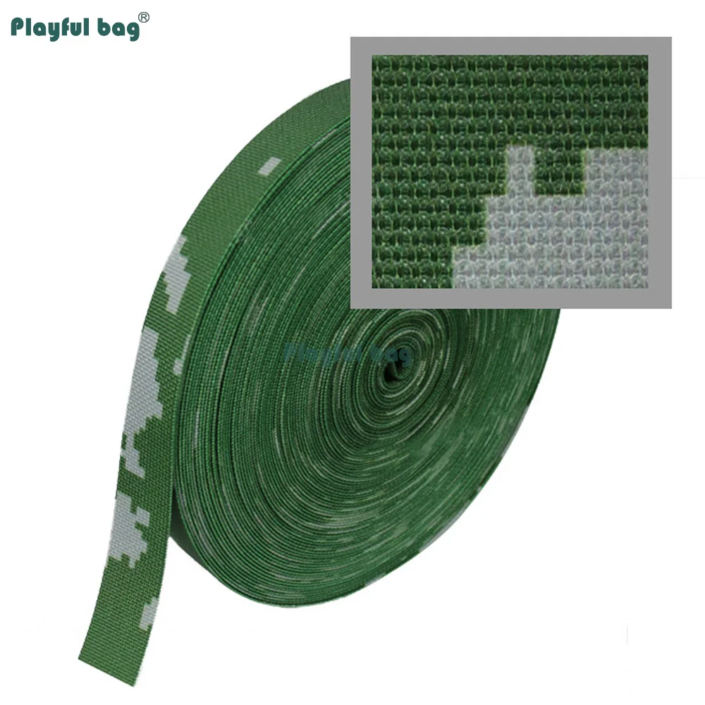 Cinta de camuflaje nylon blanca doble cara estilo KLMK táctica - imagen 5