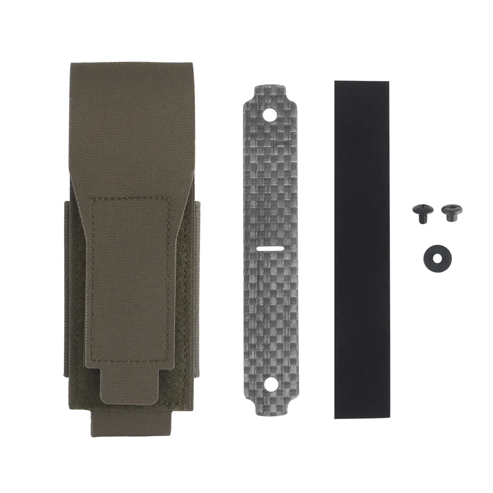 Bolsa táctica MOLLE para flashbang, soporte cinturón