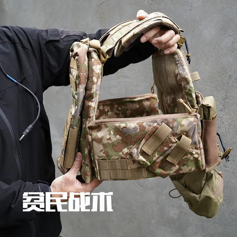 Chaleco táctico KSK ligero con liberación rápida - imagen 5