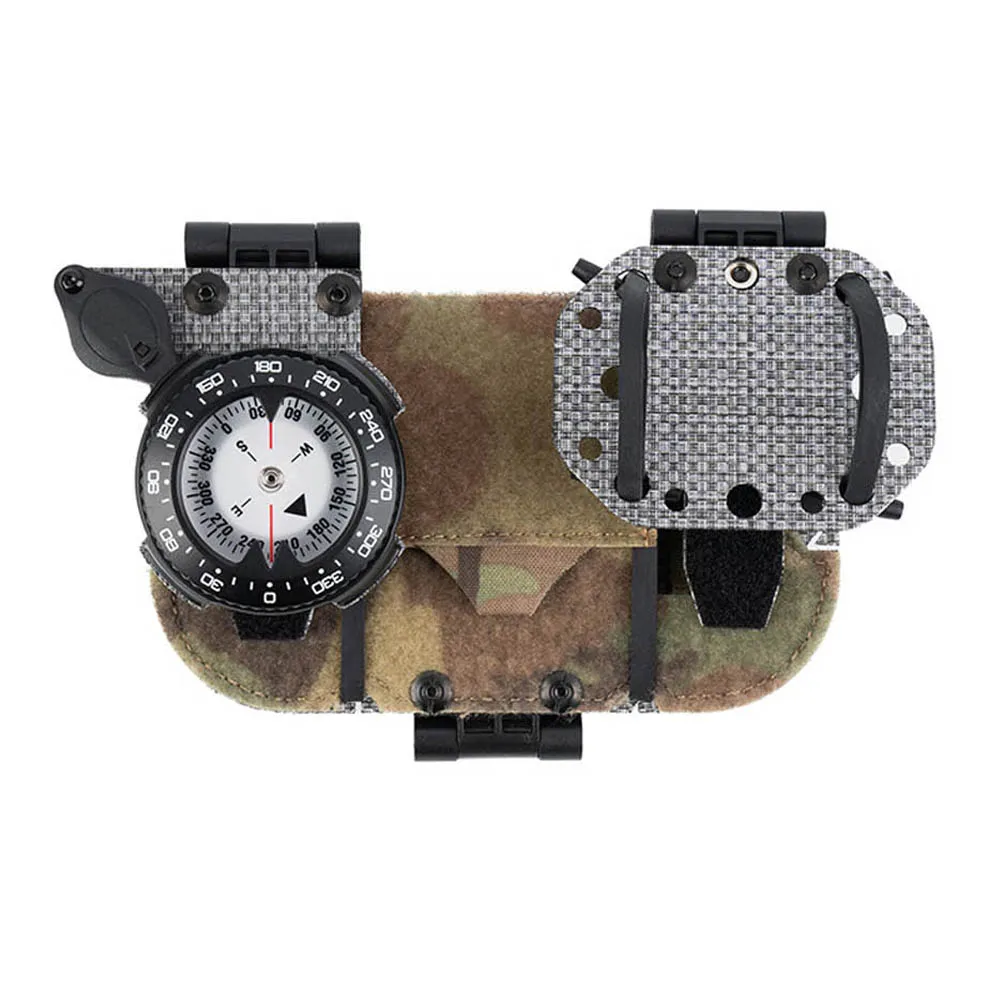 Soporte MOLLE táctico para teléfono móvil con brújula y GPS Airsoft - imagen 5
