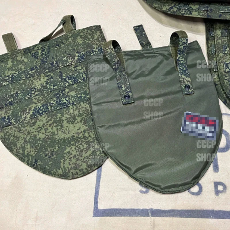 Detalle del ajuste y tiras de velcro