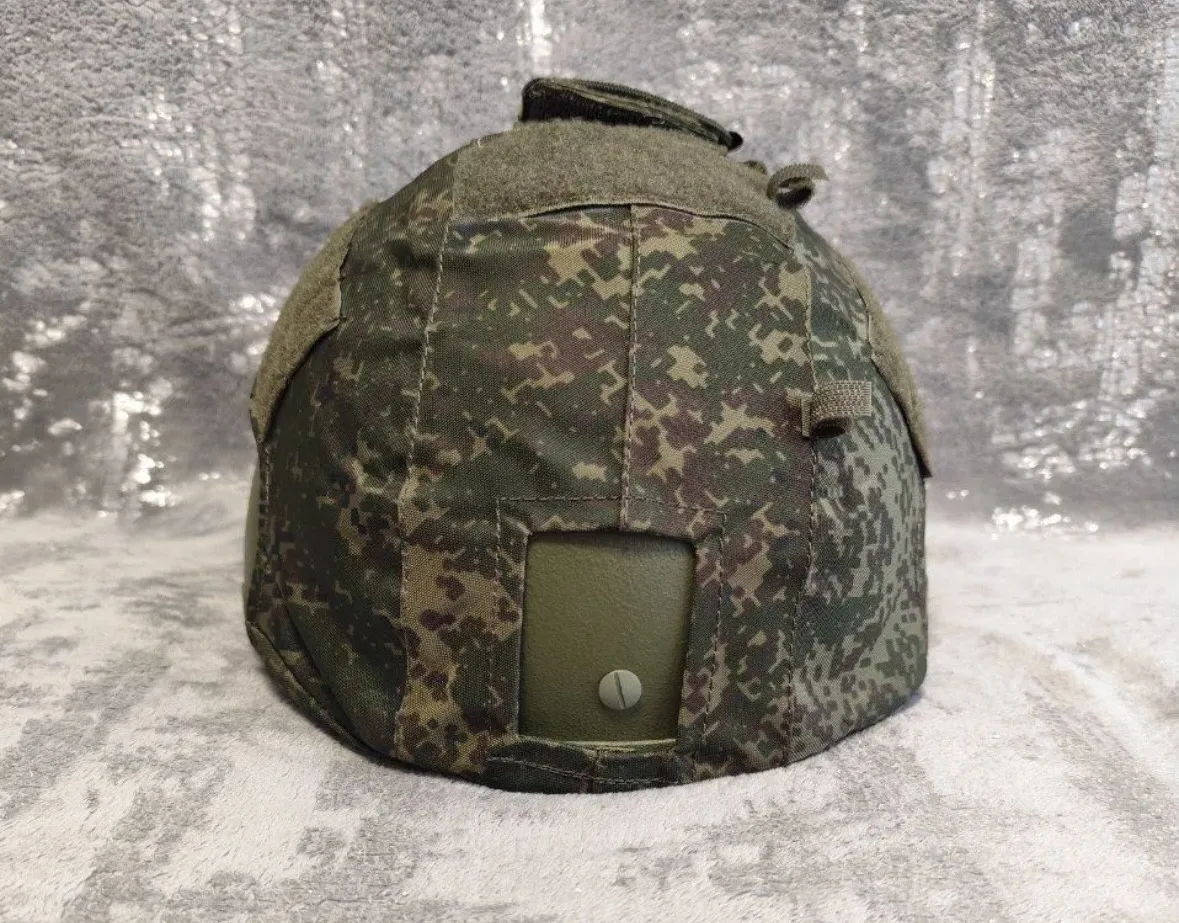 Casco táctico TOR ruso original con funda camuflaje EMR exterior - imagen 2