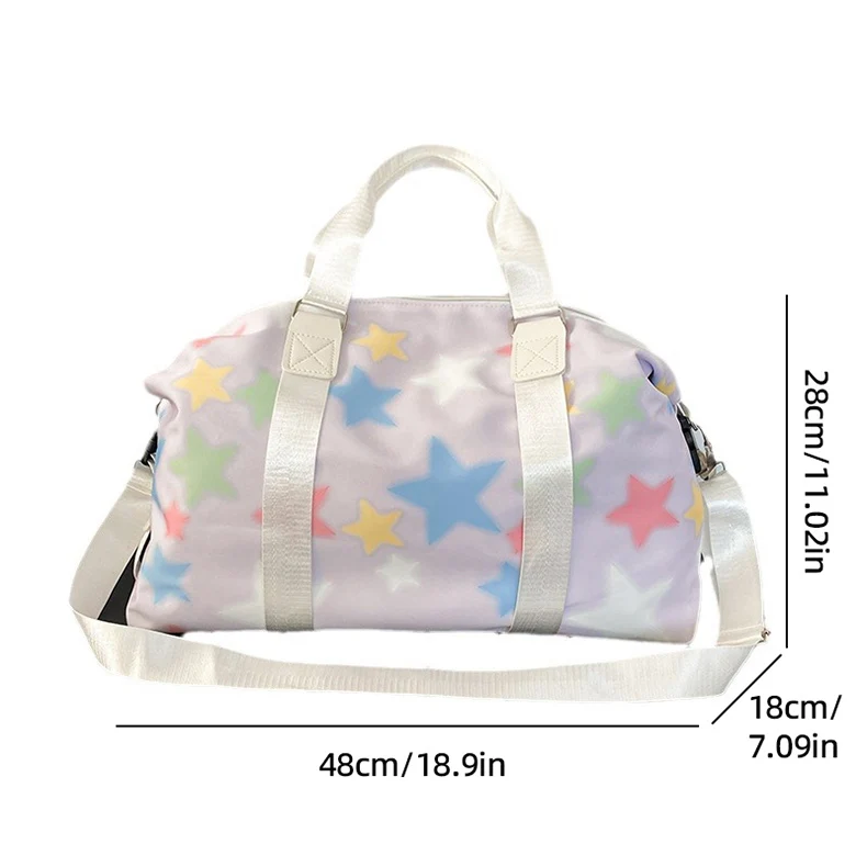 Vista frontal de la bolsa Star