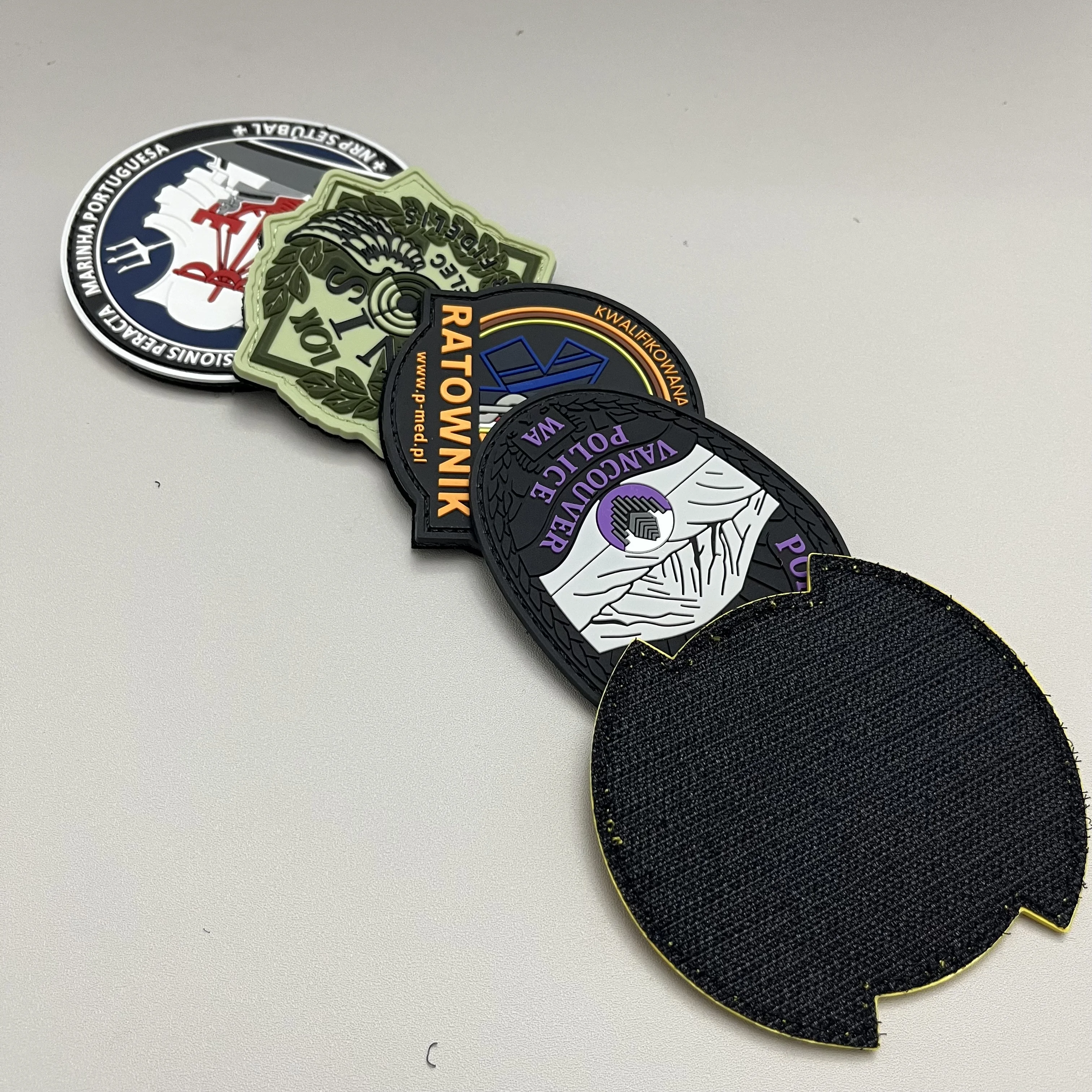 Parche moral táctico PVC con velcro para mochila y chaleco - imagen 4