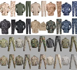 Traje táctico camuflaje nocturno ACU python MC/CP
