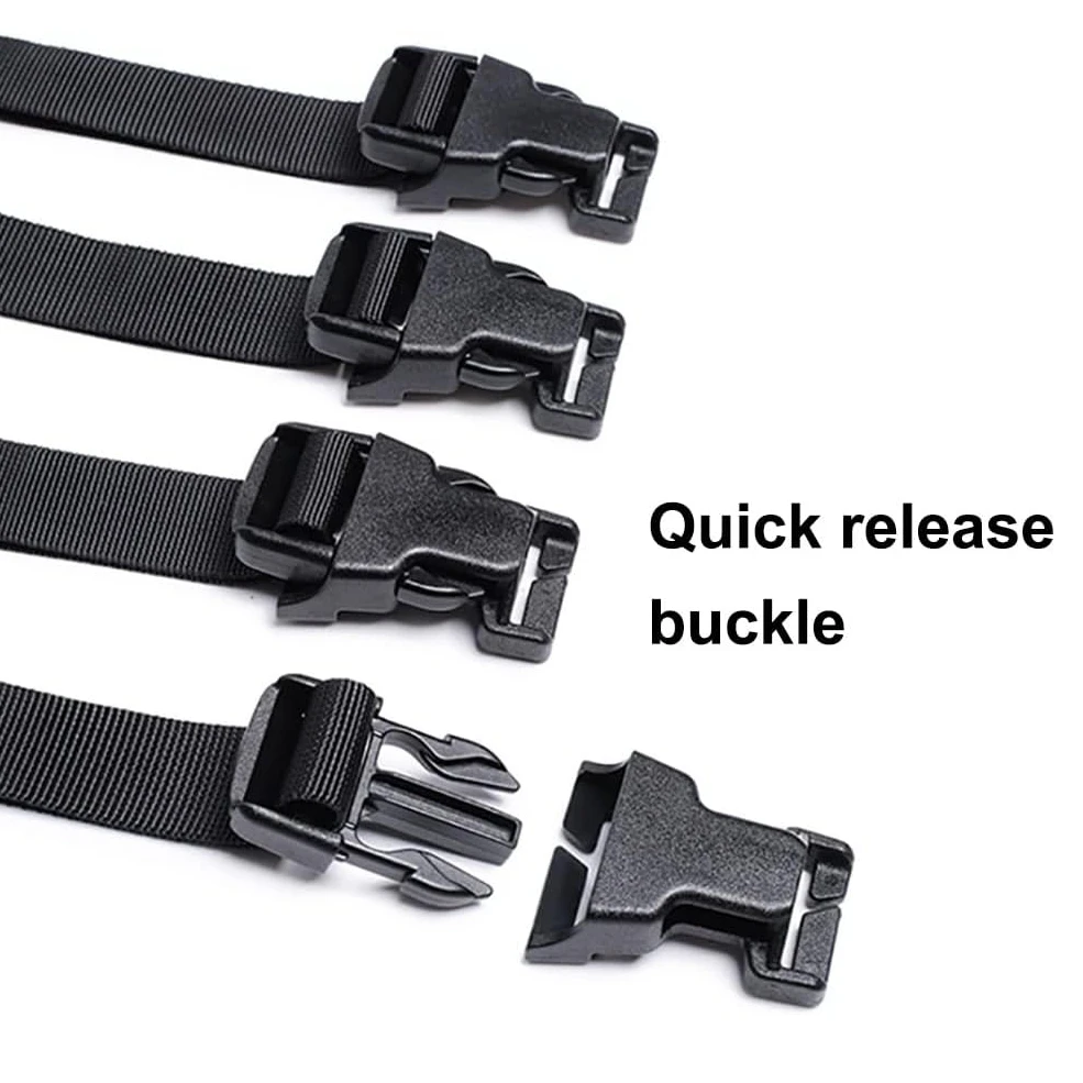 Rush correas MOLLE tácticas portátiles para mochila y equipaje - imagen 3