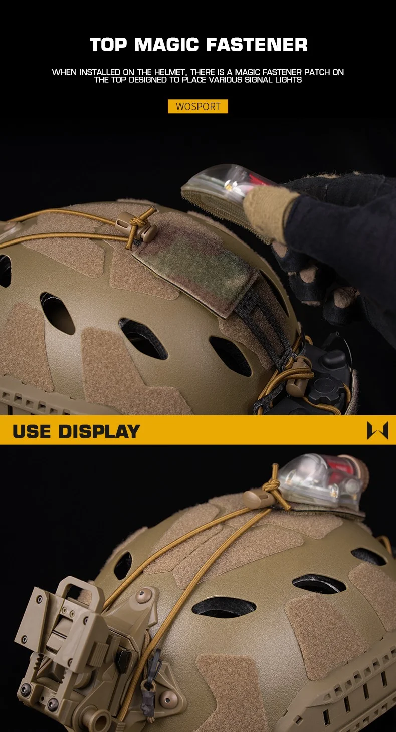 Configuración completa con funda de batería en casco