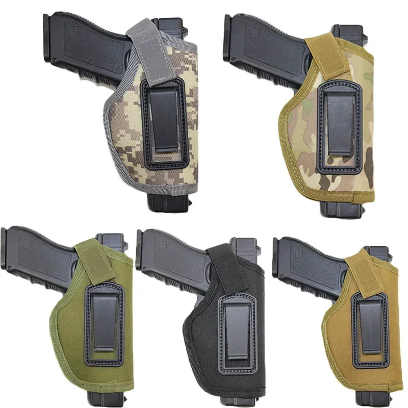 Funda de pistola IWB táctica con clip MOLLE para cinturón oculta - imagen 5