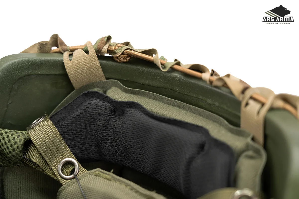 Detalle del patrón camuflado