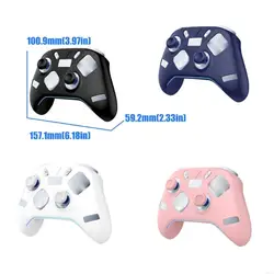 Funda protectora flexible para mandos de juego, antirayaduras