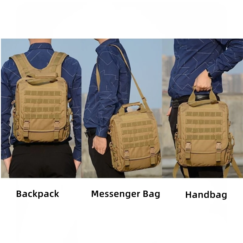Bolso táctico Molle para portátil y tablet - imagen 3